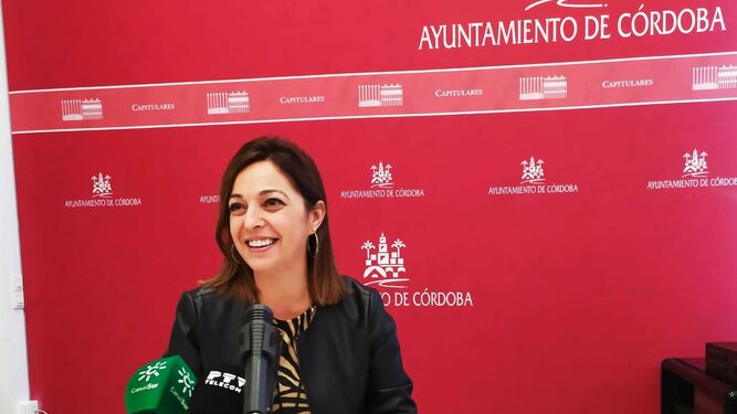 La portavoz del PSOE en el Ayuntamiento, Isabel Ambrosio.
