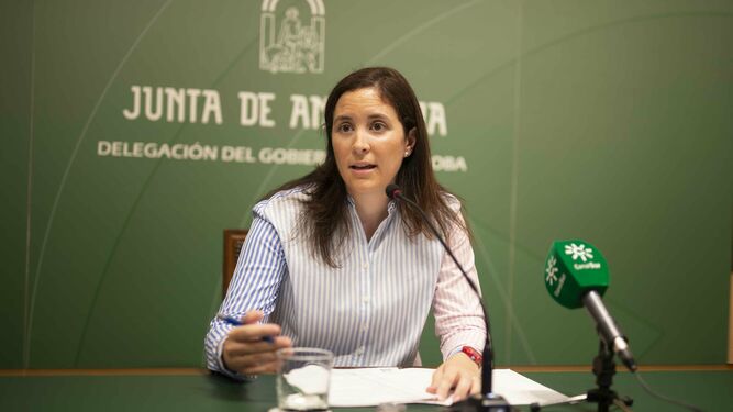 La delegada de Fomento, Cristina Casanueva.