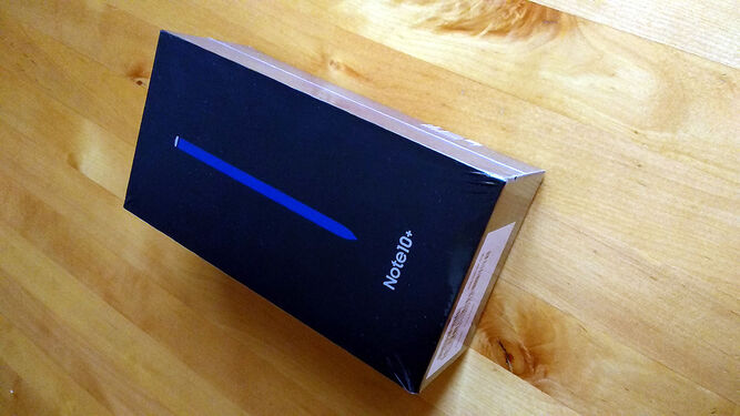 An&aacute;lisis del Samsung Galaxy Note10+ - La caja