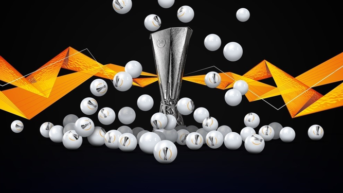 El trofeo de campeón de la UEFA Europa League