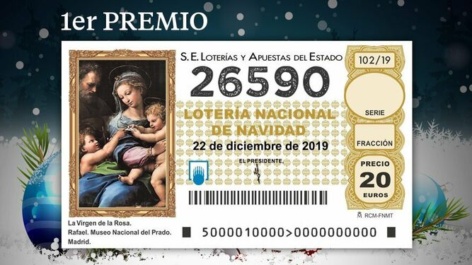 26590, El Gordo de la Lotería de Navidad 2019