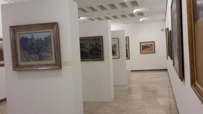 Interior del centro de arte Antonio Povedano, en Priego de Córdoba.