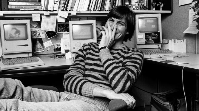Steve Jobs en sus inicios.