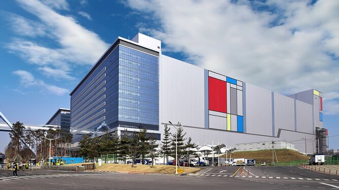 La nueva línea UVE de Samsung Electronics en Hwaseong
