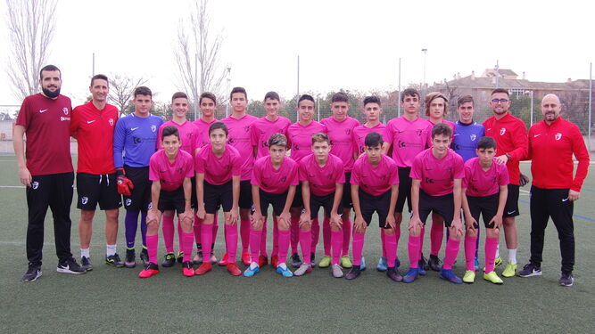 Componentes de la selección infantil que representará a Córdoba en el Campeonato de Andalucía.