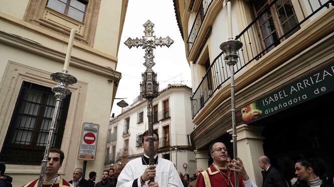 El V&iacute;a Crucis de las Cofrad&iacute;as 2020, en fotos