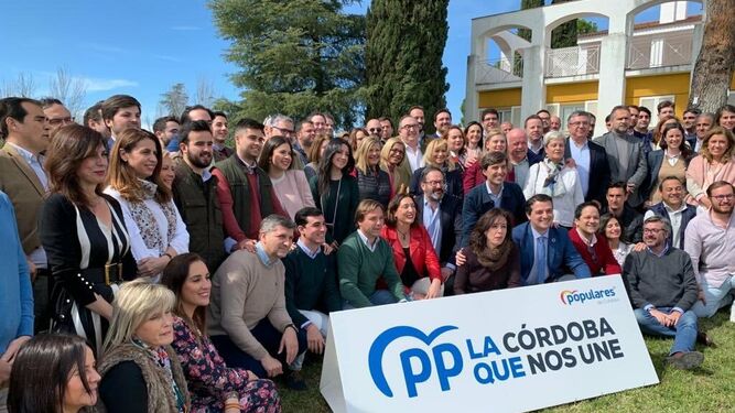 Asistentes a la Intermunicipal del PP de Córdoba.