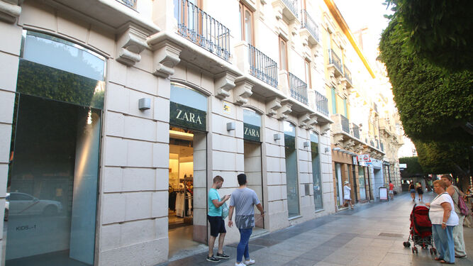 Una tienda de Zara en Almería.