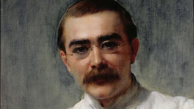 Rudyard Kipling (Bombay, 1865-Londres, 1936) retratado por John Collier en 1891.