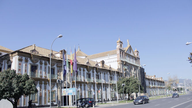 Fachada de la sede de la Diputación de Córdoba.