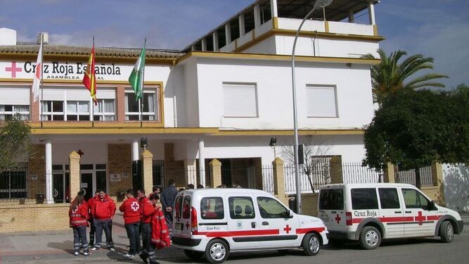 Fachada de la sede de Cruz Roja.