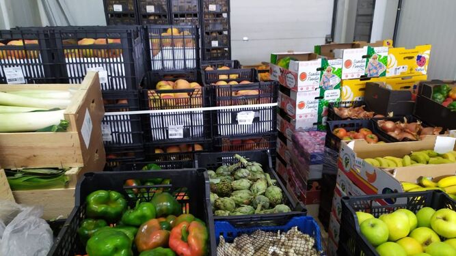 Donación de frutas y hortalizas de Mercacórdoba
