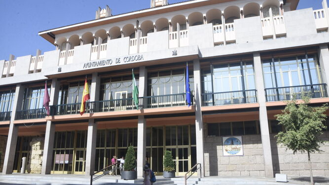 Fachada del Ayuntamiento de Córdoba.