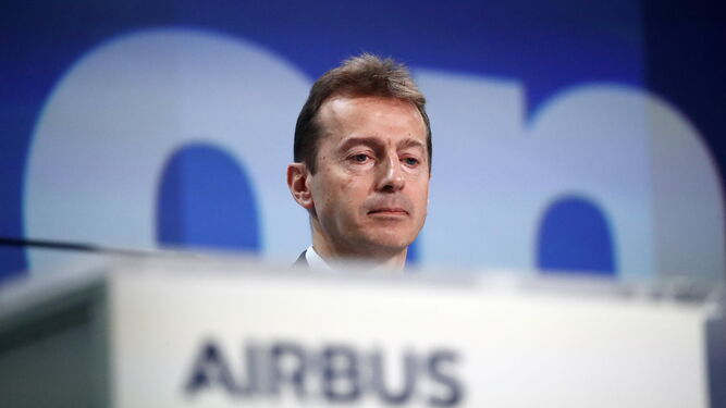 El máximo responsable ejecutivo de Airbus, Guillaume Faury.