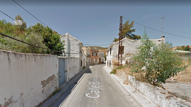 Imagen de Google Maps de la calle Bailén de Puente Genil.