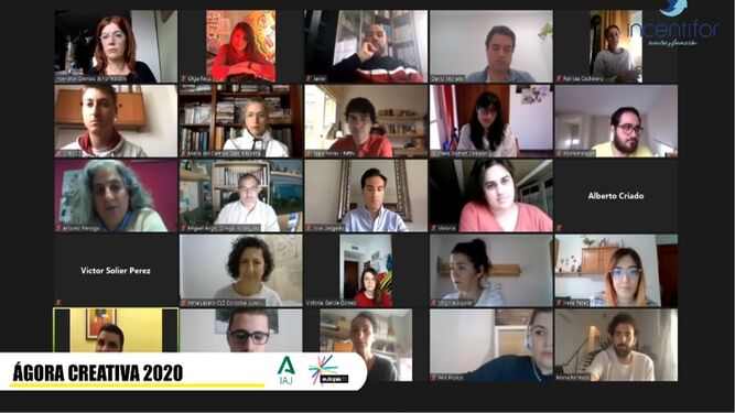 Participantes del encuentro Agora de Eutopía 20.