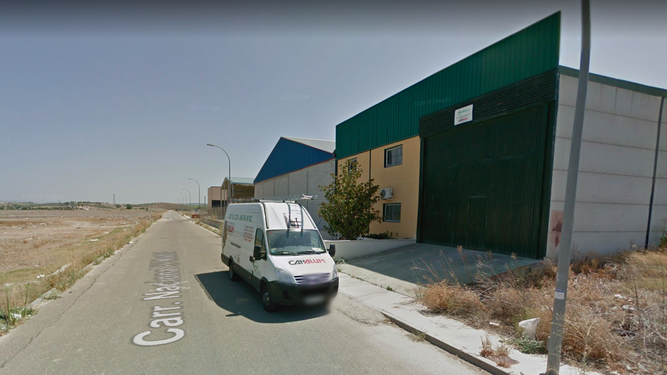 Imagen de Google Maps, del polígono industrial La Azucarera, de El Carpio.