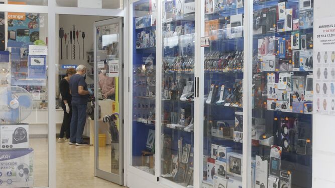 Un comercio de electrónica de Córdoba, abierto en la fase 1 de desconfinamiento
