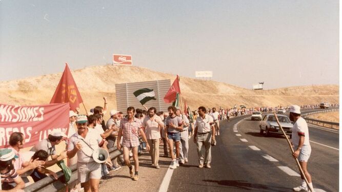 Marcha por la reforma agraria, 30 de septiembre de 1983. / Ladis