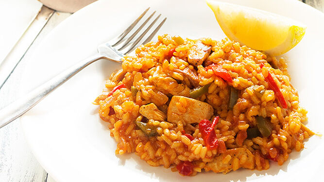 Receta de arroz con pollo y verduras al estilo clásico