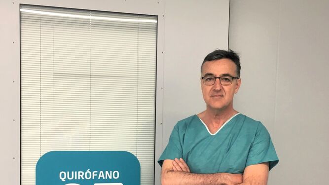 El jefe de Cirugía Torácica del Hospital Quirónsalud Córdoba, Antonio Álvarez Kindelán.