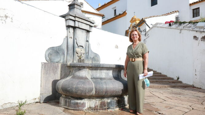 La delegada de Casco Histórico, Laura Ruiz, informa de las actuaciones.