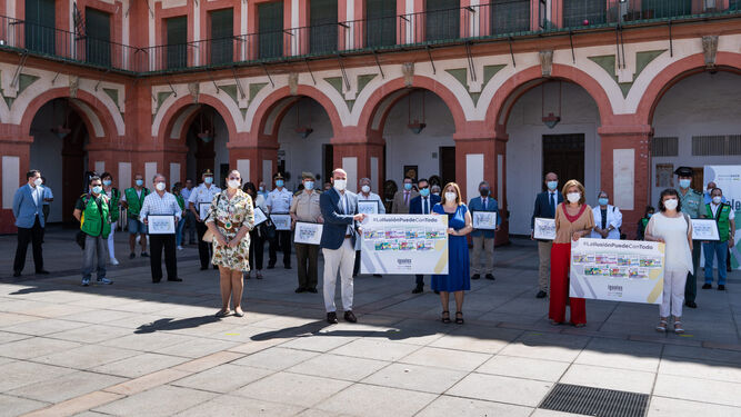 Presentación de serie de cupones de la ONCE '#LaIlusiónPuedeConTodo' en Córdoba.