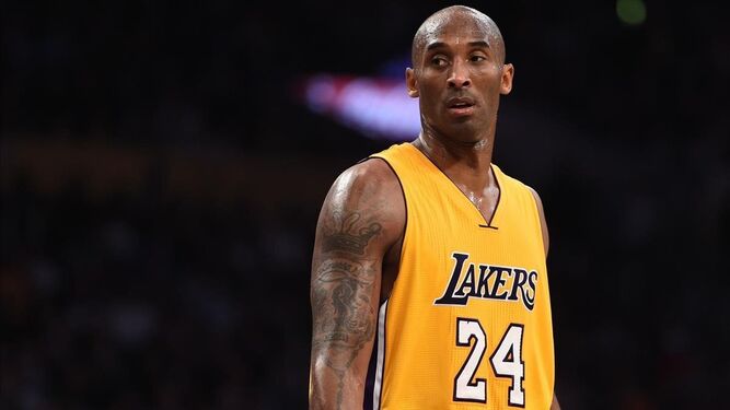 El ex jugador de Los Angeles Lakers Kobe Bryant.
