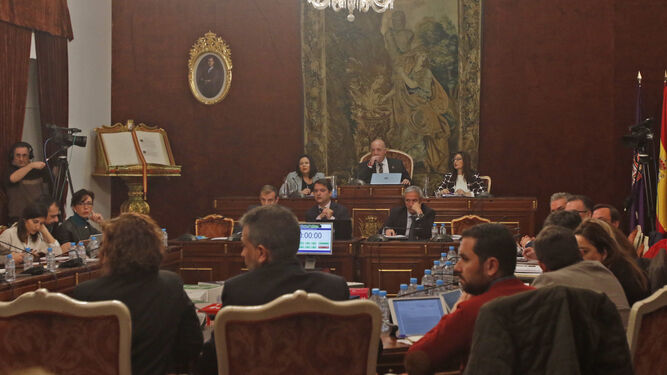 Imagen de archivo de un Pleno de la Diputación de Córdoba.