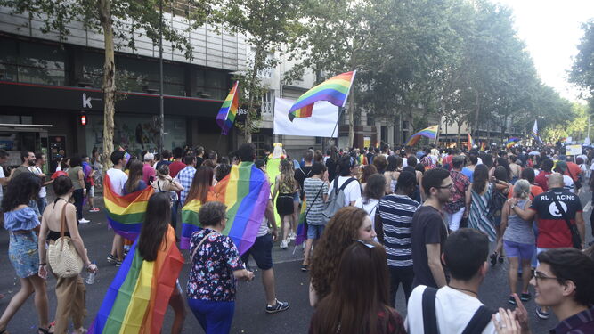 Marcha del Orgullo en Córdoba del año pasado.
