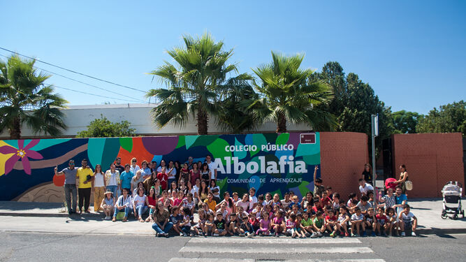 Comunidad educativa del colegio Albolafia.