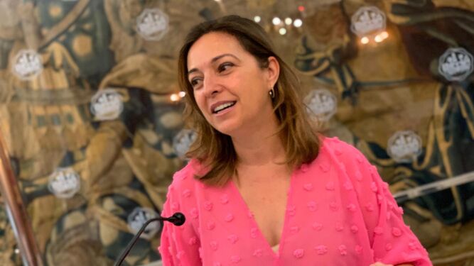 La portavoz del PSOE en el Ayuntamiento de Córdoba, Isabel Ambrosio.