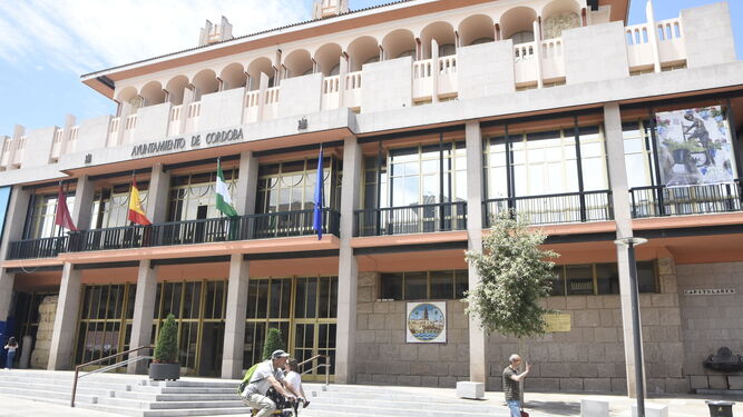 Exterior del Ayuntamiento de Córdoba.