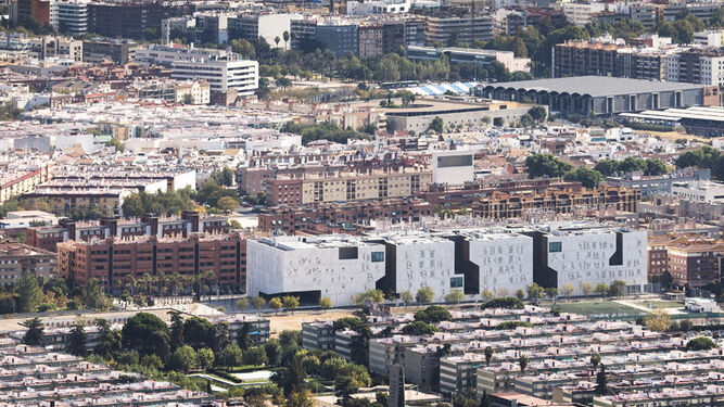 Vista aérea de la ciudad de Córdoba.