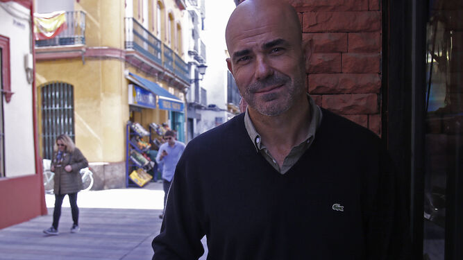 Eduardo Sacheri (Buenos Aires, 1967), en una visita a Sevilla.