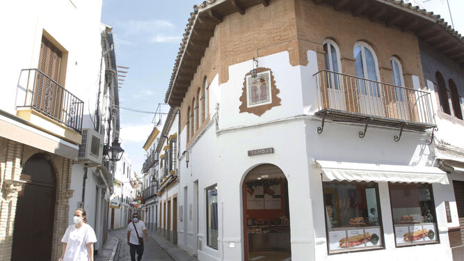 Imagen del casco Histórico de Córdoba sin apenas tránsito.