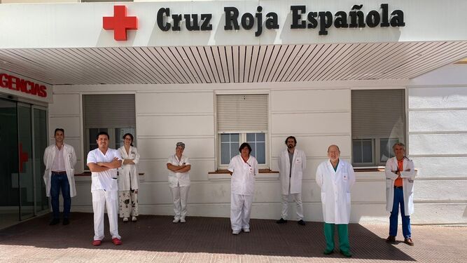 Integrantes de la Unidad de Enfermedad  Tromboembólica del Hospital Cruz Roja de Córdoba.