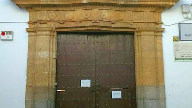 Puerta de entrada del San Lorenzo.