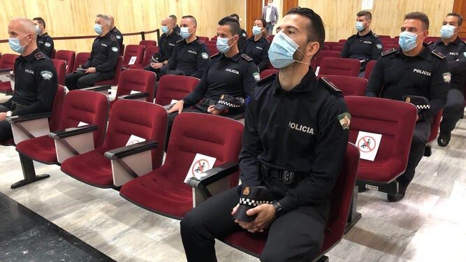 Los nuevos agentes de la Policía Local de Córdoba