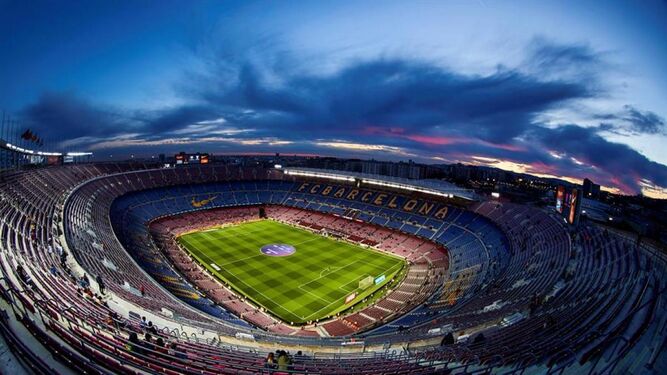 Una imagen del Camp Nou
