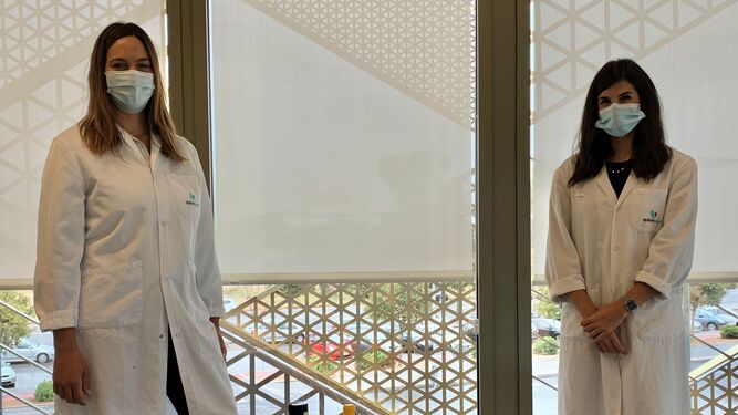 Las neuropsicólogas de Quirónsalud Córdoba Ana Belén Pistón y Marta Hernández.