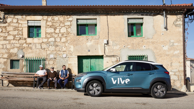Hyundai apuesta por la electrificación de la España vaciada con Vive