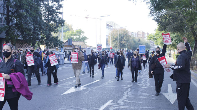 Las fotos de la manifestaci&oacute;n del sector hostelero en C&oacute;rdoba