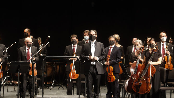 La Orquesta de Córdoba en uno de sus últimos conciertos.