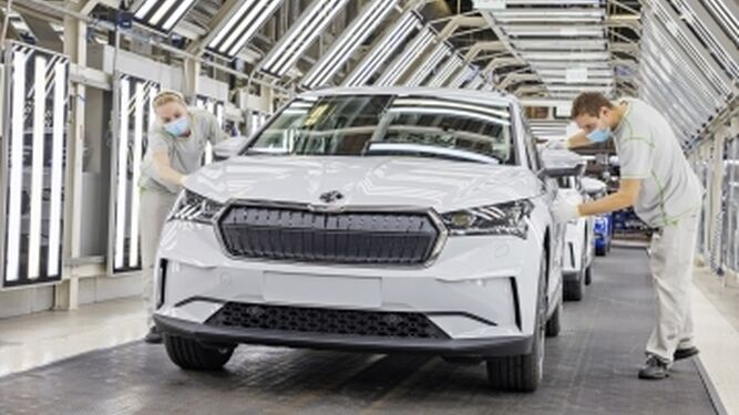 Skoda inicia la producción de su SUV eléctrico, el Enyaq iV