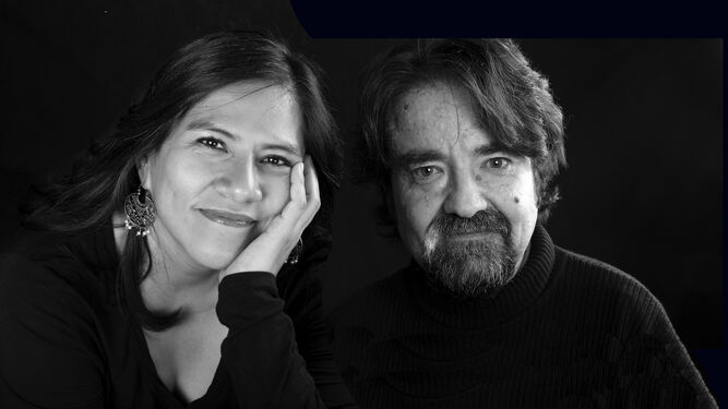 Socorro Venegas y Juan Casamayor, editores de esta antología.