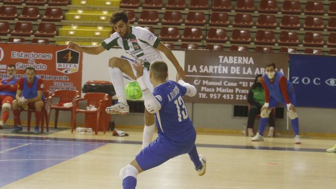 Las fotograf&iacute;as del empate entre el C&oacute;rdoba Futsal y el Industrias Santa Coloma