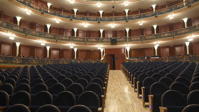 Patio de butacas del Gran Teatro de Córdoba.