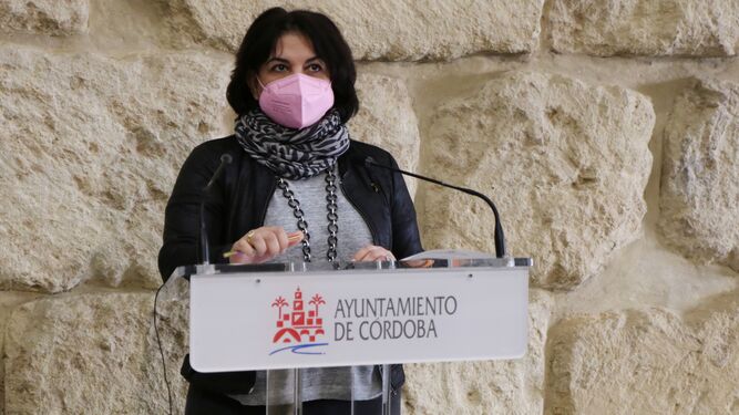 La delegada de Servicios Sociales del Ayuntamiento de Córdoba, Eva Timoteo.