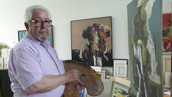 Antonio Povedano, fundador de la Escuela de Paisajistas, fallecido en 2008.